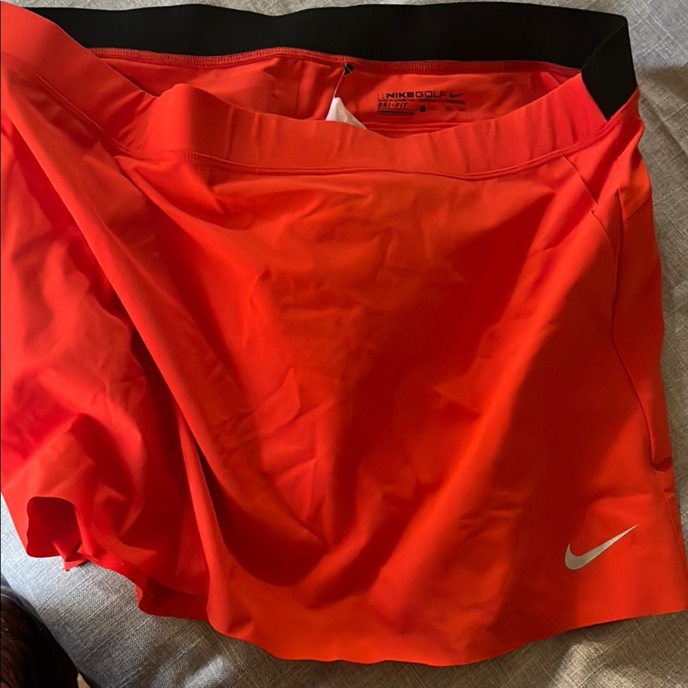 Nike Women's Mini Skirt - Fiery Red